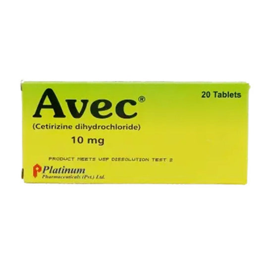 Avec 10Mg 20Tab'S
