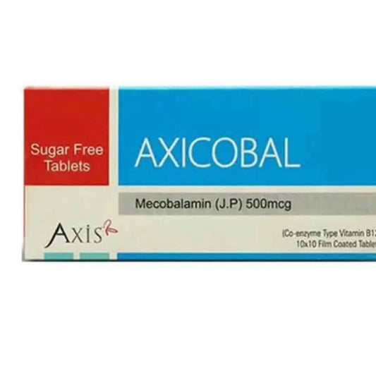 Axicobal 500Mcg Tab 100S