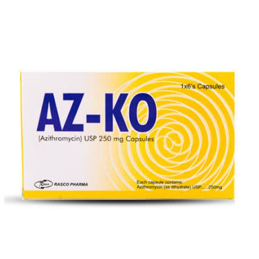Az-Ko 250Mg Tab 6'S