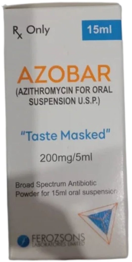 Azobar 200Mg/5Ml Susp 15Ml 1'S