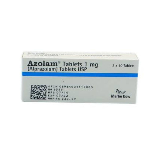 Azolam 1Mg Tab