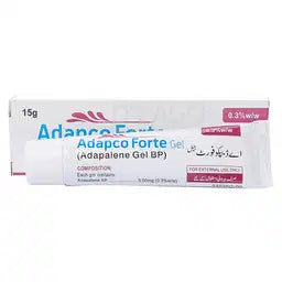 Adapco Forte Gel 15g Adapalene 0.3% - Atco Laboratories