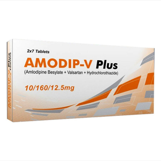 Amodip-V Plus 10/160/12.5Mg Tab 14Sbt
