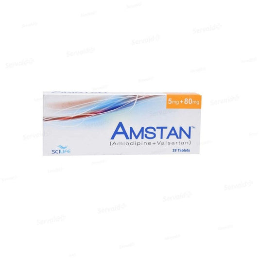 Amstan 5Mg/80Mg Tab 28Sbt