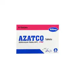 Azatco Tablets 500MG 6'S (1 Box = 1 Strip)(1 Strip = 6 Tablets)