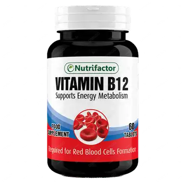 Nutrifactor Vitamin B12 Tablets (1 Bottle = 60 Tablets)