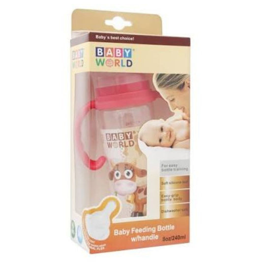 Baby World Feedin Bottle With Base Handle 160Ml