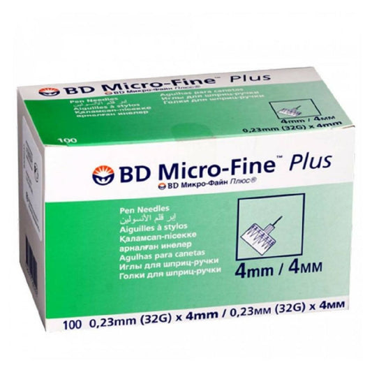 Bd Needle 4Mm 100'S