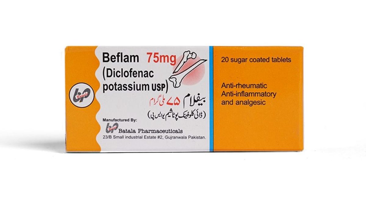 Beflam Tablets 75MG (1 Strip = 10 Tablets)