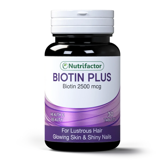 HB BIOTIN PLUS 2500 MCG TAB 30S