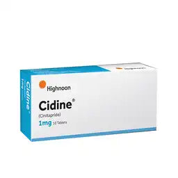 Cidine Tablets 1MG 14'S (1 Box = 14 Tablets)