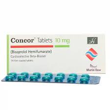 Concor Tablets 10Mg 14,S (1 Strip = 14 Tablets)