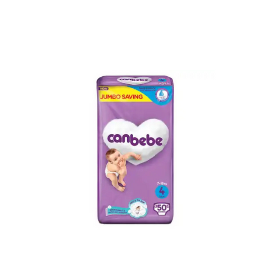 Canbebe Baby Diapers Maxi Size 4 50Pcs
