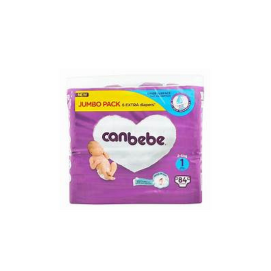 Canbebe Comfort Dry Size 1 Newborn 84pcs