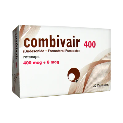 Combivair Rotacap 400/6 Mcg 30'S