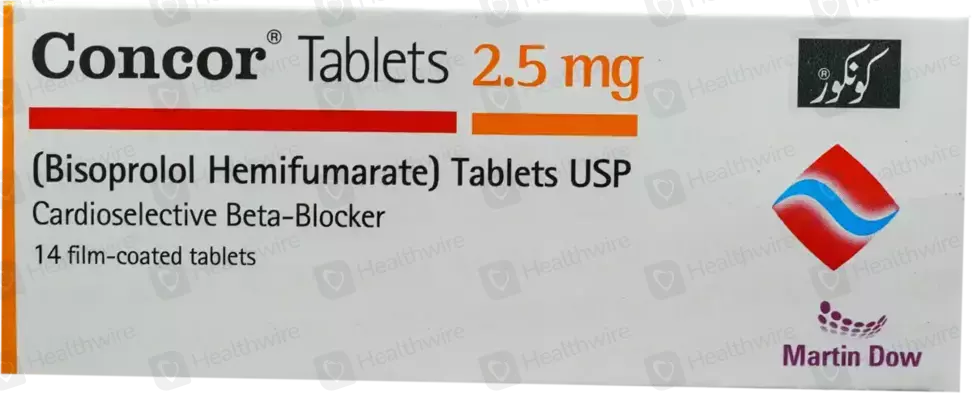 Concor 2.5Mg Tab 14 S