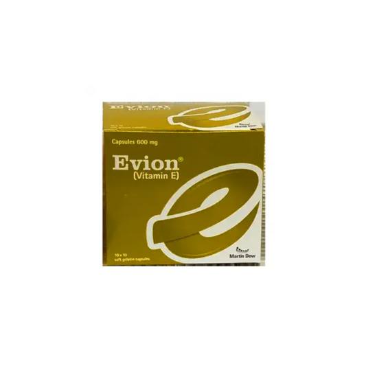Evion Capsules 600Mg 100,s (1 Strip = 10 Capsules)