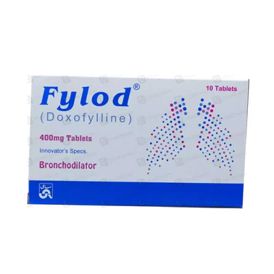 Fylod Tablets 400MG 10'S (1 Box = 1 Strips) (1 Strip = 10 Tablets)