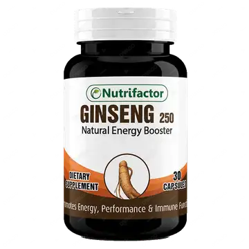 Nutrifactor Ginseng Tablets 250Mg (1 Bottle = 30 Tablets)