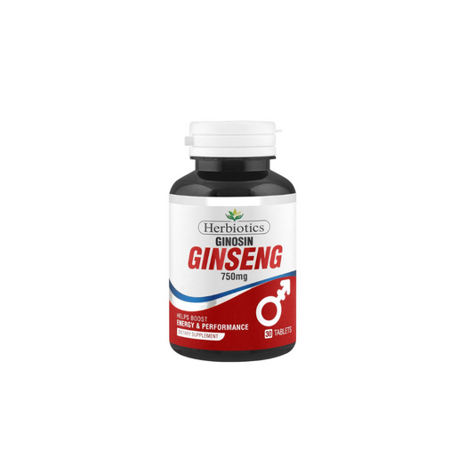 Herbiotics  Ginosin (Ginseng 750MG) (1 Bottle = 30 Tablets)