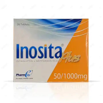 Inosita Plus Tablets 50Mg/1000Mg 28,s (1 Strip = 7 Tablets)