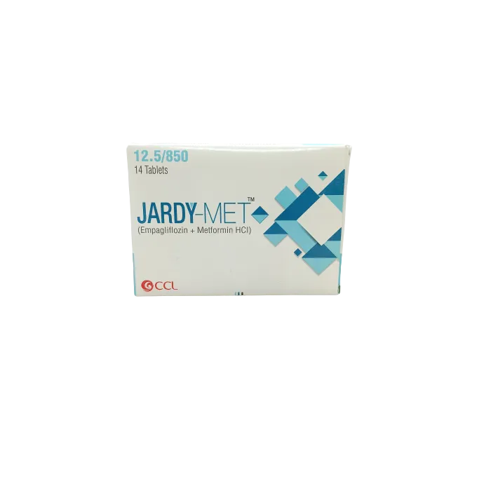 Jardy-Met 12.5/500Mg Tab 14'S