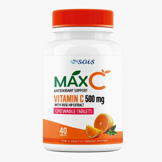 MAX C TABLET 40'S JAR 1'S