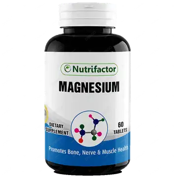 Nutrifactor Magnesium Tablets 500Mg (1 Bottle = 60 Tablets)