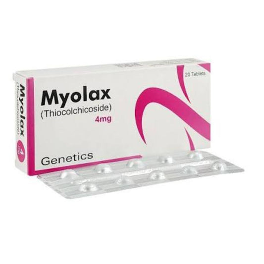 Myolax Tab 4Mg 20 S