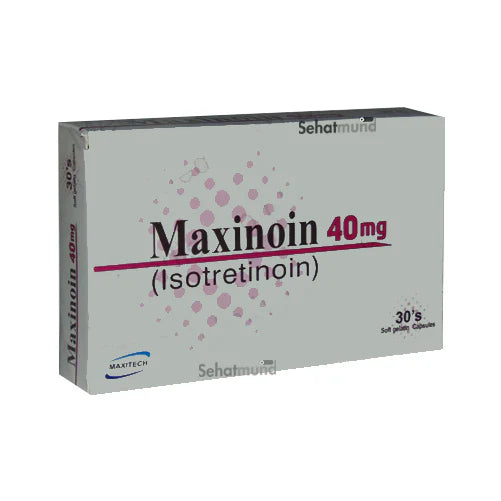 Maxinoin Capsules 40MG (1 Strip = 10 Capsules)