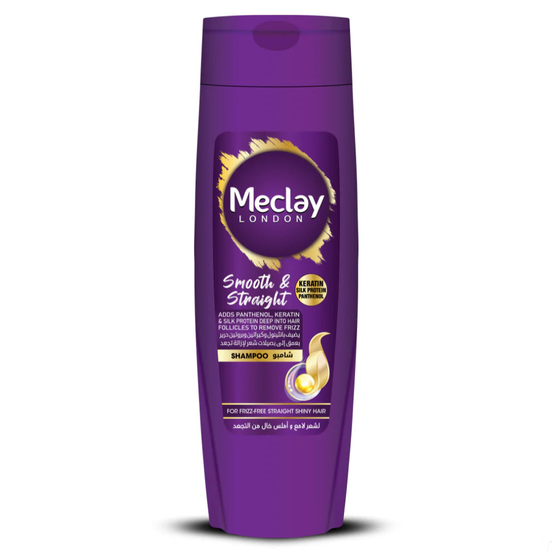 MECLAY SHAMPOO SMOOTH & STRAIGHT PURPLE 185ML