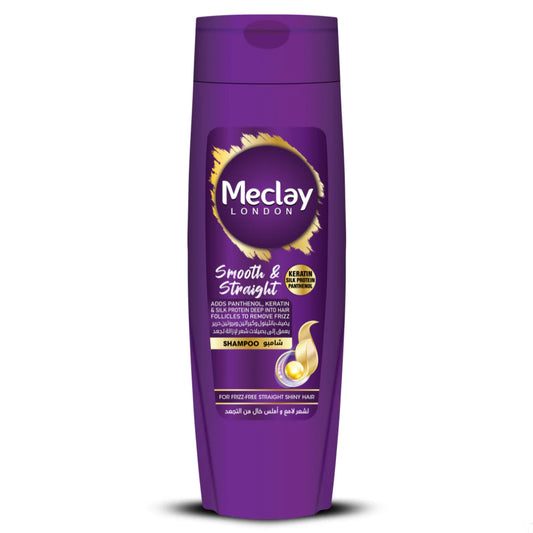 MECLAY SHAMPOO SMOOTH & STRAIGHT PURPLE 185ML
