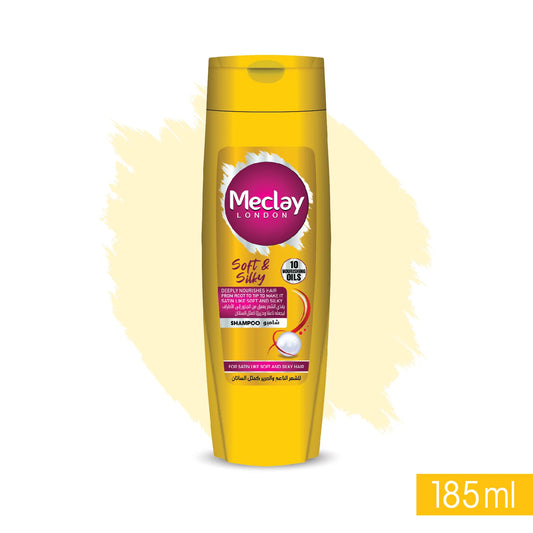 MECLAY SHAMPOO SOFT & SILKY YELLOW 185ML