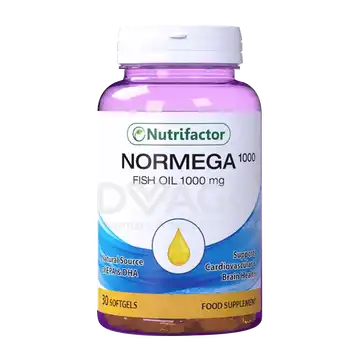 Nutrifactor Normega Fish Oil Softgel Capsules 500Mg (1 Bottle = 30 Capsules)