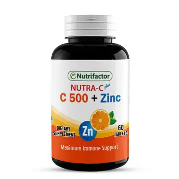 Nutrifactor Nutra-C Plus Tablets (1 Bottle = 60 Tablets)