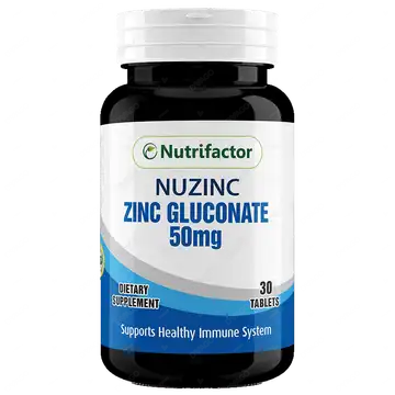 Nutrifactor Nuzinc Tablets (1 Bottle = 30 Tablets)