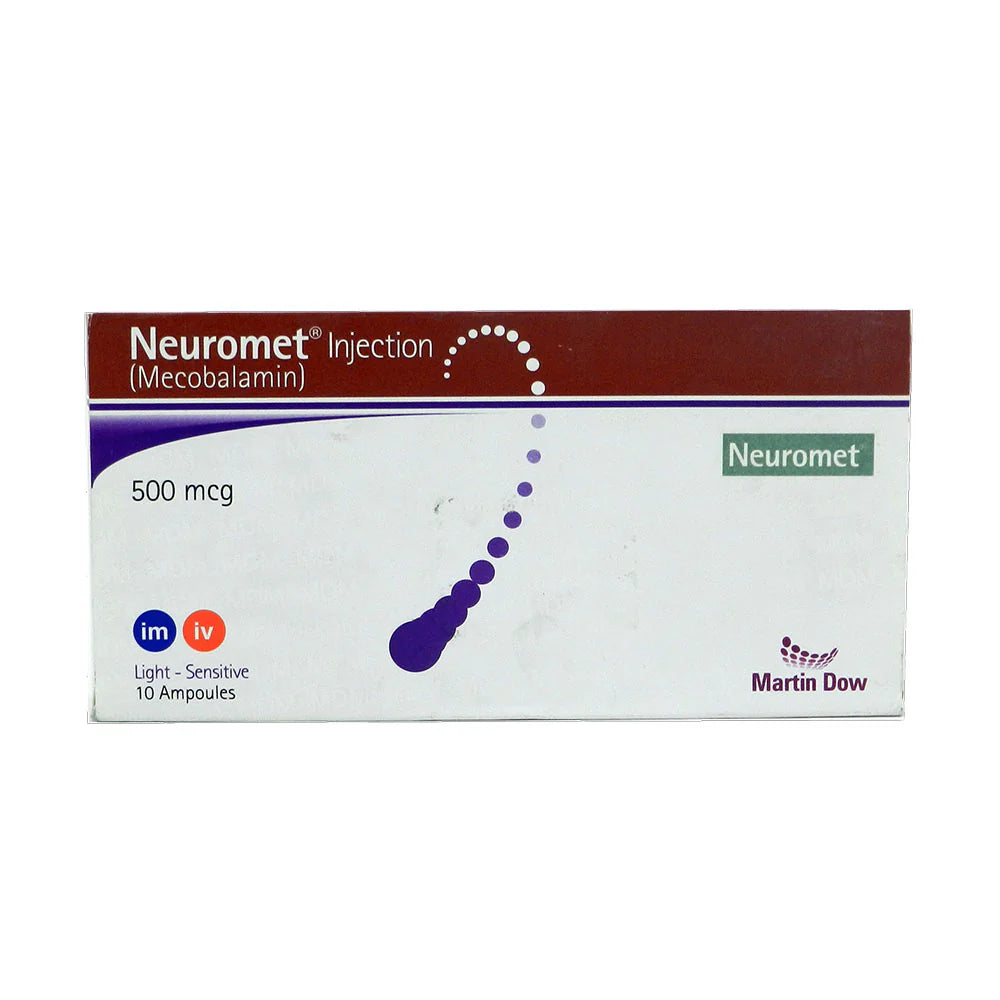 Neuromet Im/Iv Injection 500Mcg (1 Box = 10 Ampoules)