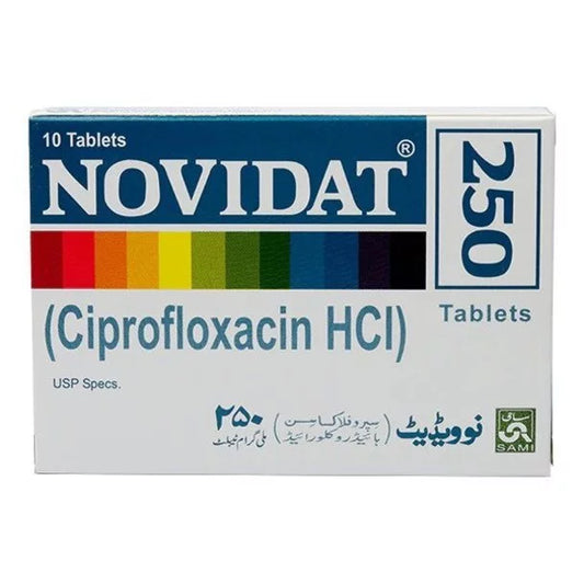 Novidat Tab 250 Mg 10'S 