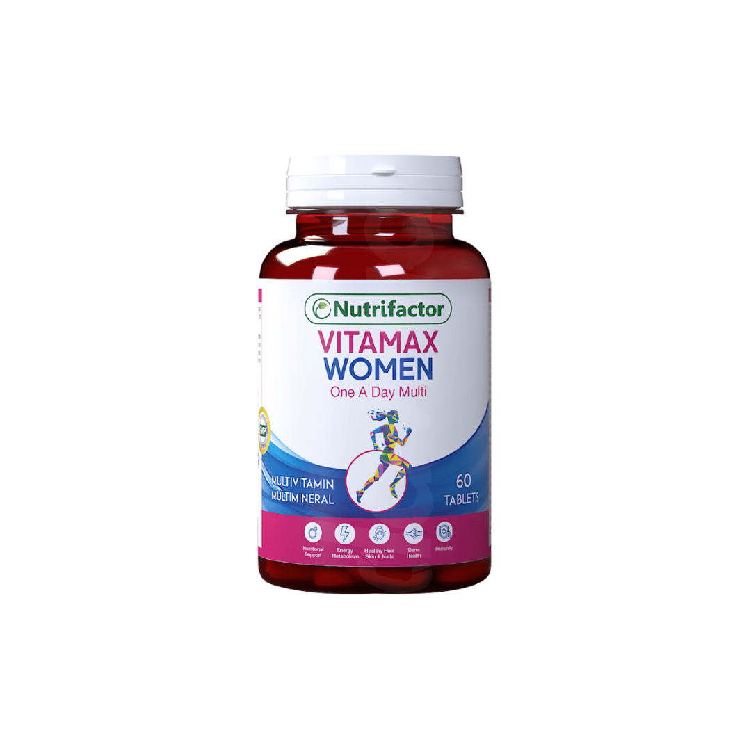 Nutrifactor Vitamax Women One A Day Multi Tablets (1 Bottle = 60 Tablets)