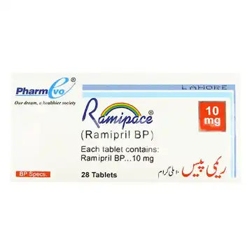 Ramipace Tablets 10Mg 28,s (1 Strip = 14 Tablets)