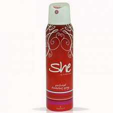 She is Special RED Body Spray Deodorant For Women - 150 ml
