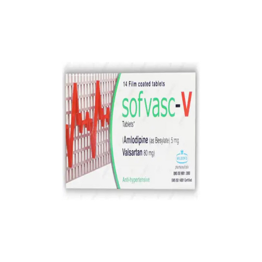Sofvasc-V Tablets 5/80Mg 14,s (1 Strip = 14 Tablets)