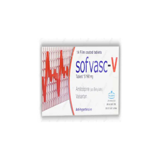 Sofvasc-V Tablets 5/160Mg 14,s (1 Strip = 14 Tablets)
