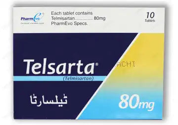 Telsarta Tablets 80Mg 10,s (1 Strip = 10 Tablets)