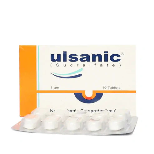 Ulsanic Tablets 1G 10'S (1 Box = 1 Strip)(1 Strip = 10 Tablets)