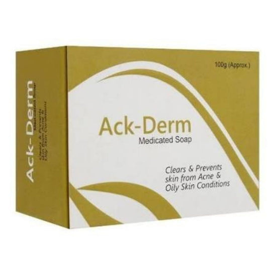 Ack-Derm Medicated Soap 100 G 1'S