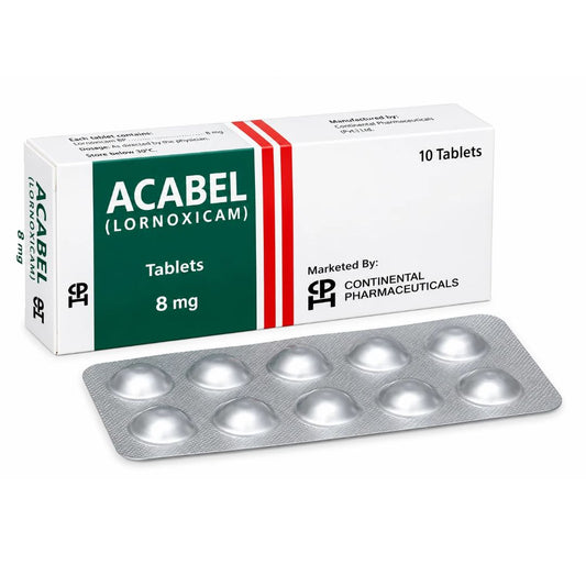 Acabel Tab 8Mg 10S