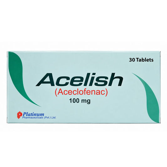 Acelish 100Mg Tab 30 S
