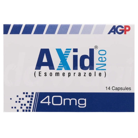 Axid Neo کیپسول 40Mg 14's (1 پٹی = 7 کیپسول) 