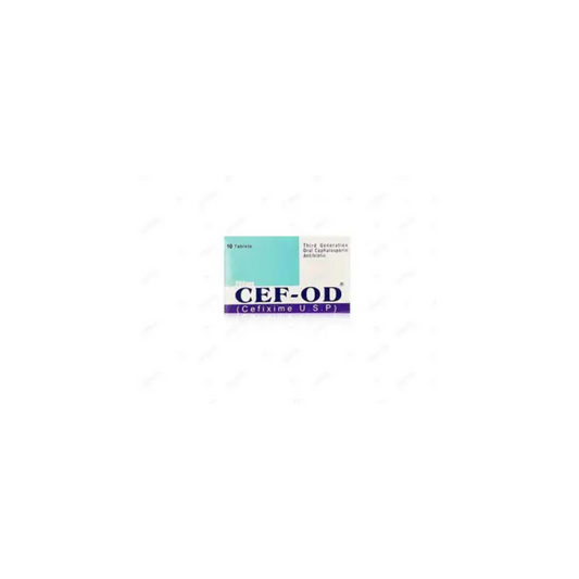 Cef-Od Tablets 200Mg (1 Box = 1 Strip)
